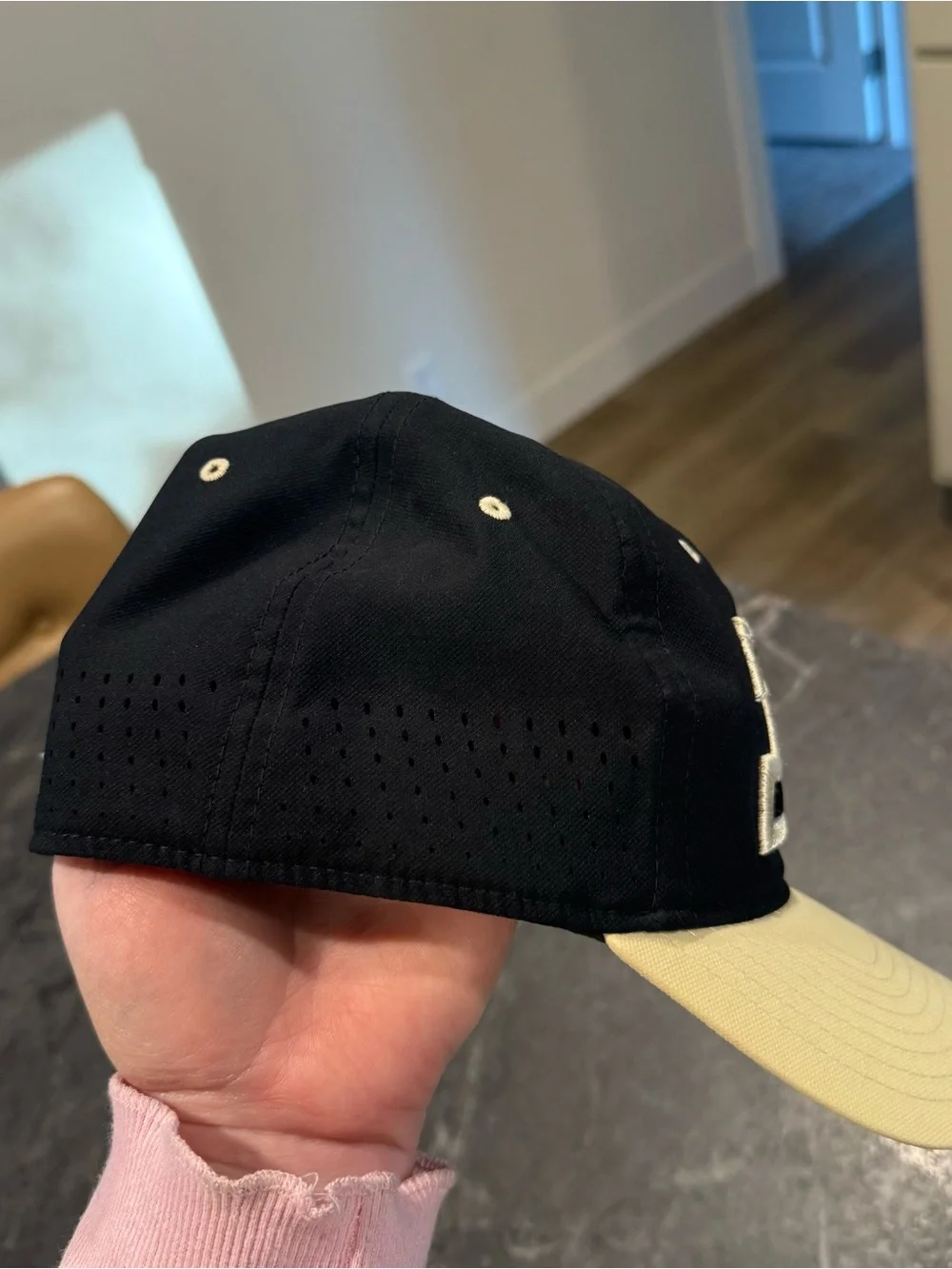 Nike Purdue heritage 86 dri-fit fitted hat M/L black